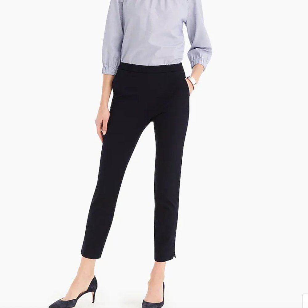 J. Crew Martie Pant in Old Black